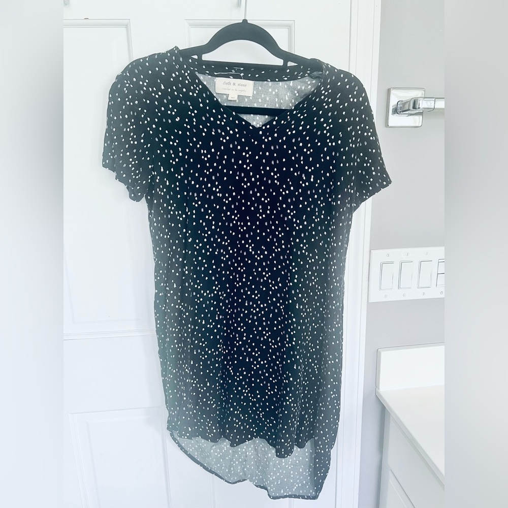 Cloth & Stone Speckled Tshirt Dress